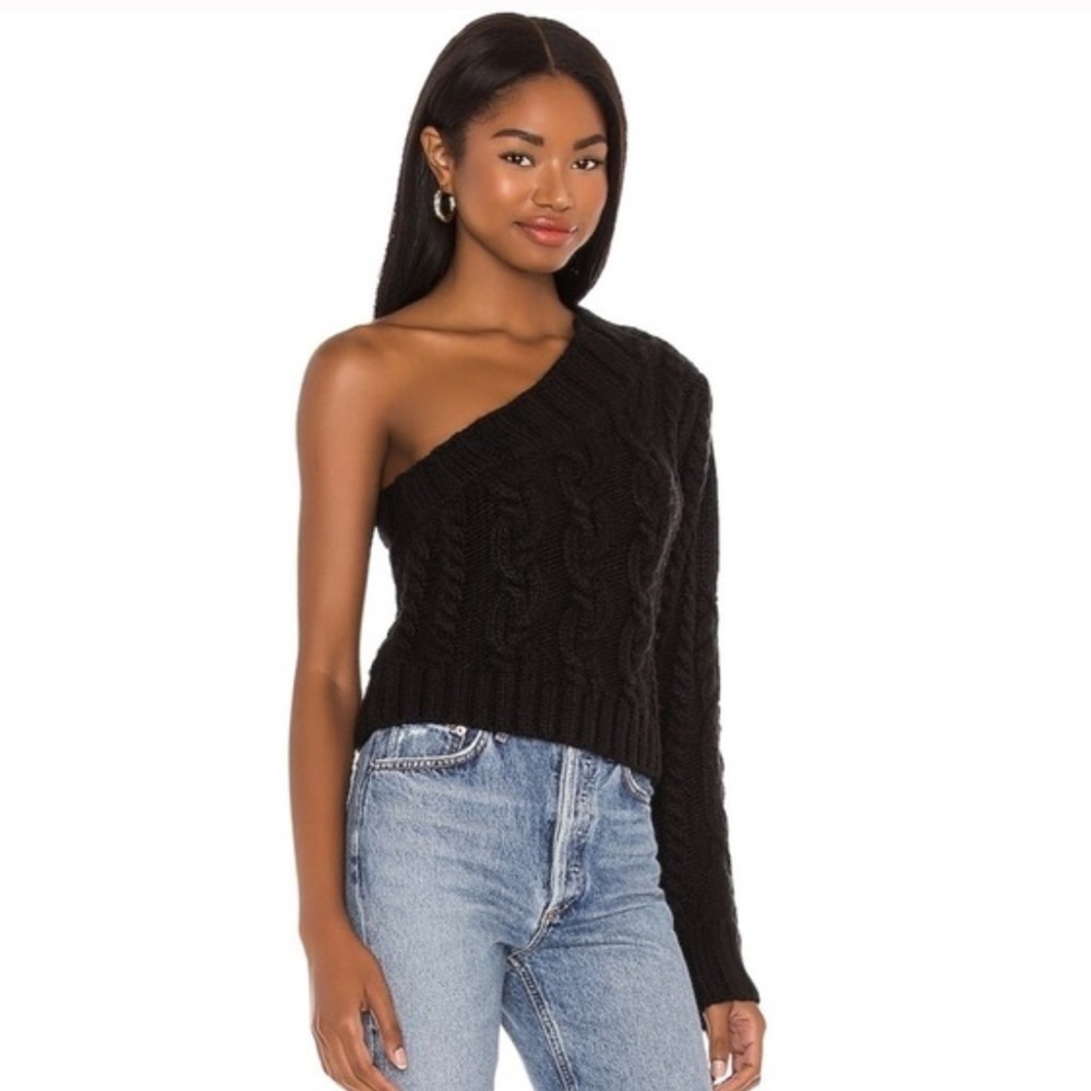 For love and lemons a cable knitt sweater xs